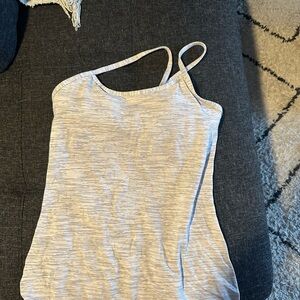 Women's Light Gray Sleeveless Top